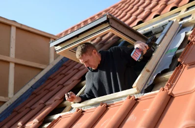Pose de fenêtres de toit Velux à Essert